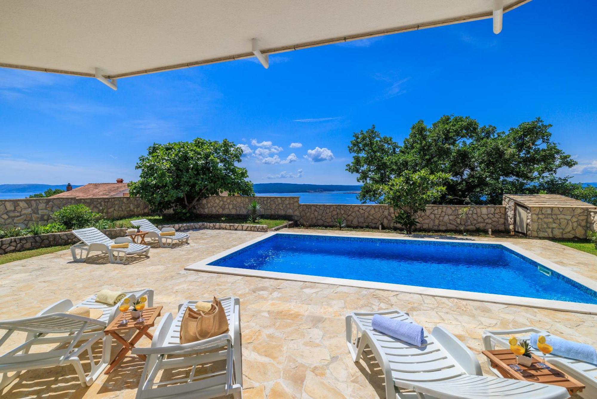Bella Adria Apartmani Dramalj Buitenkant foto