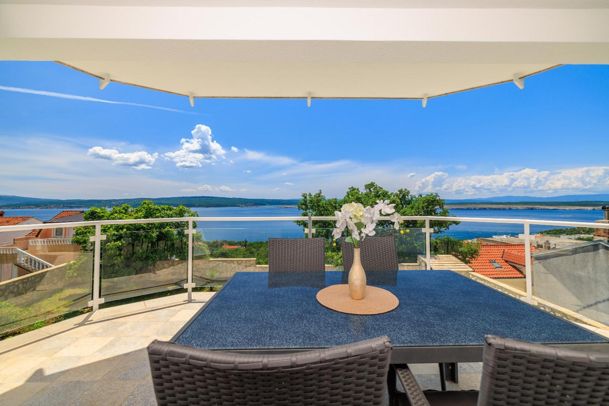 Bella Adria Apartmani Dramalj Buitenkant foto